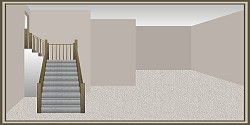 Make a room with tall walls